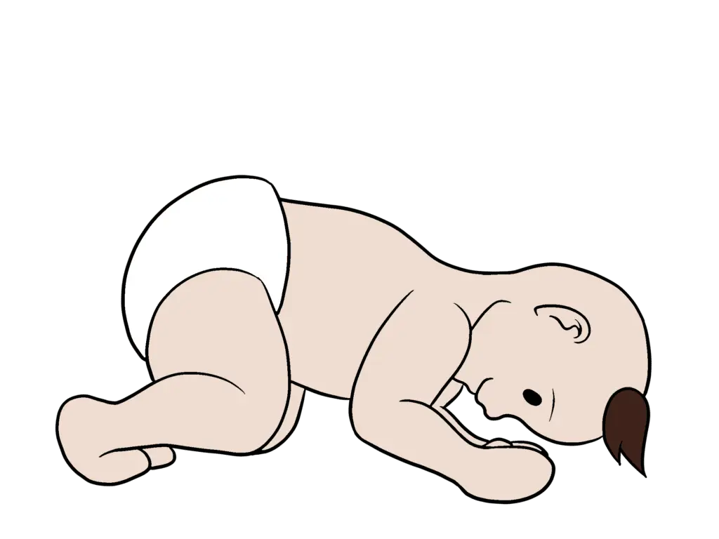 Bild von einem Baby