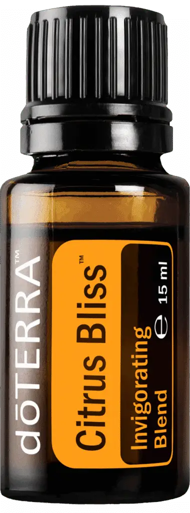 doTERRA Citrus Bliss Flasche – belebende ätherische Ölmischung mit Zitrusduft zur Stimmungsaufhellung und Motivationsförderung.